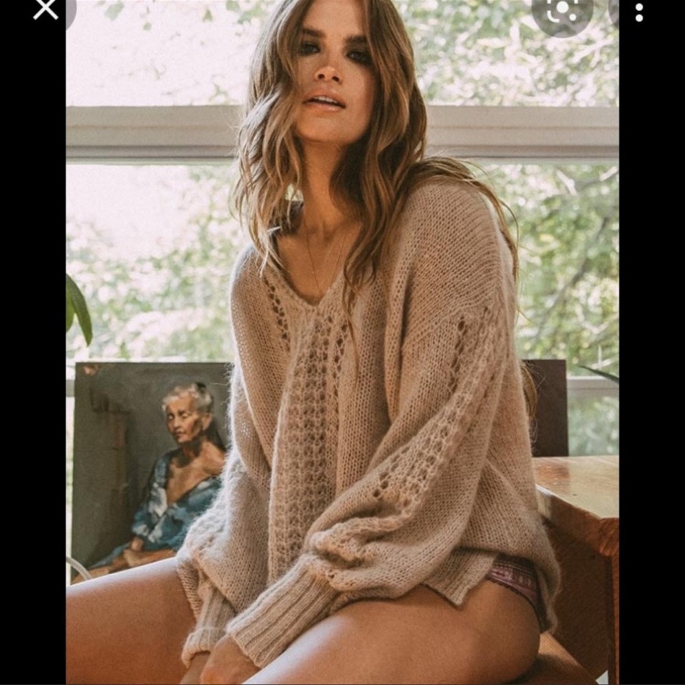 Spell and the Gypsy knit v neck sweater